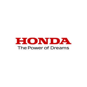 Honda logo with slogan 'The Power of Dreams'